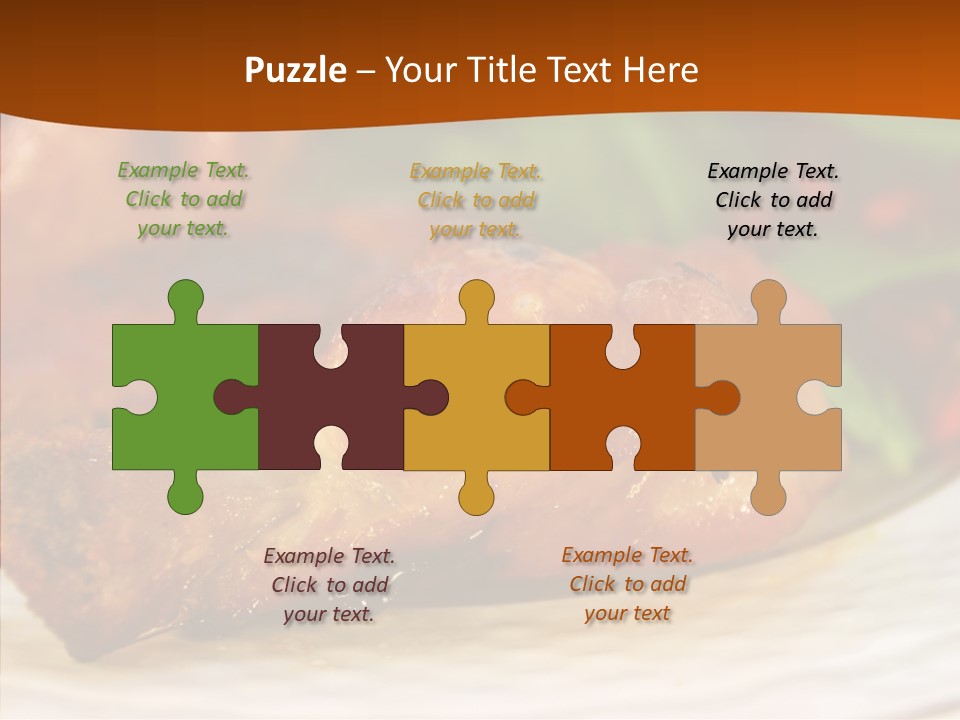 Dinner Entree Nutritional PowerPoint Template