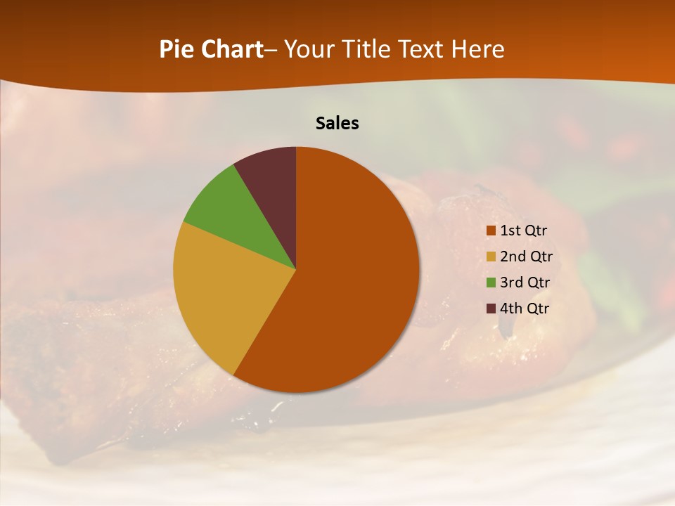 Dinner Entree Nutritional PowerPoint Template