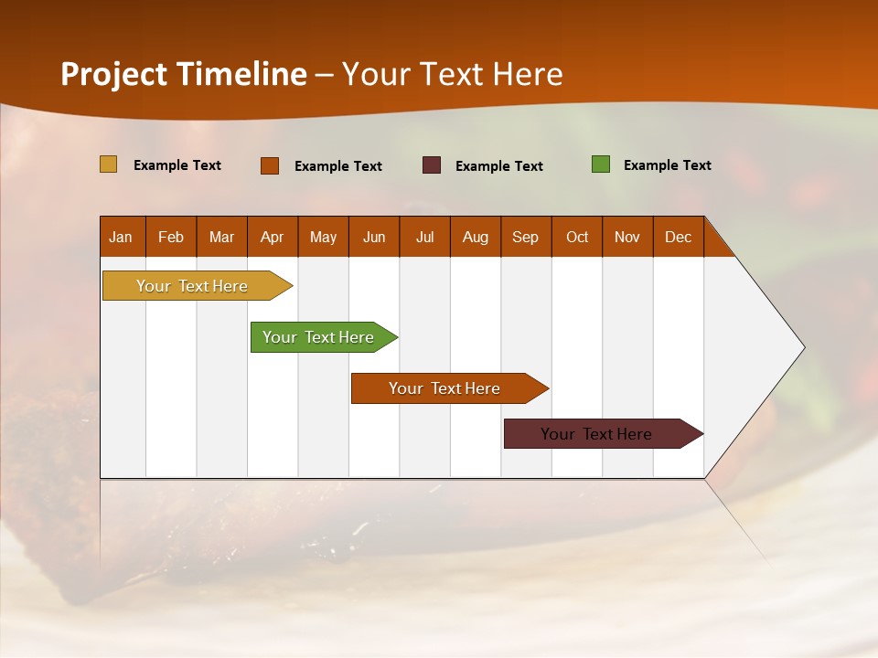 Dinner Entree Nutritional PowerPoint Template