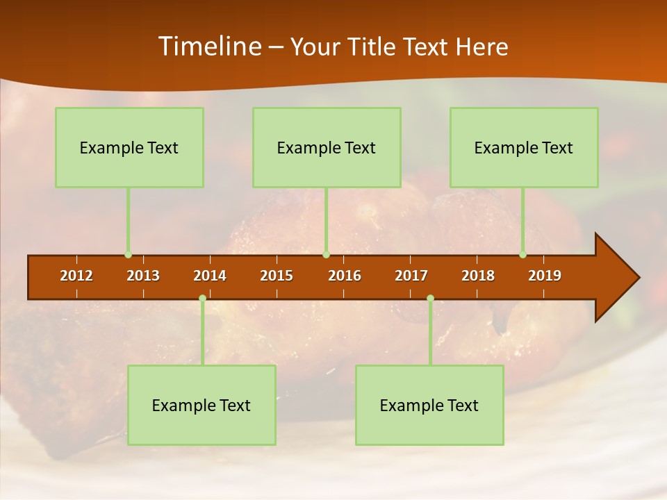 Dinner Entree Nutritional PowerPoint Template