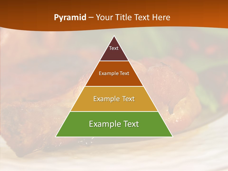 Dinner Entree Nutritional PowerPoint Template