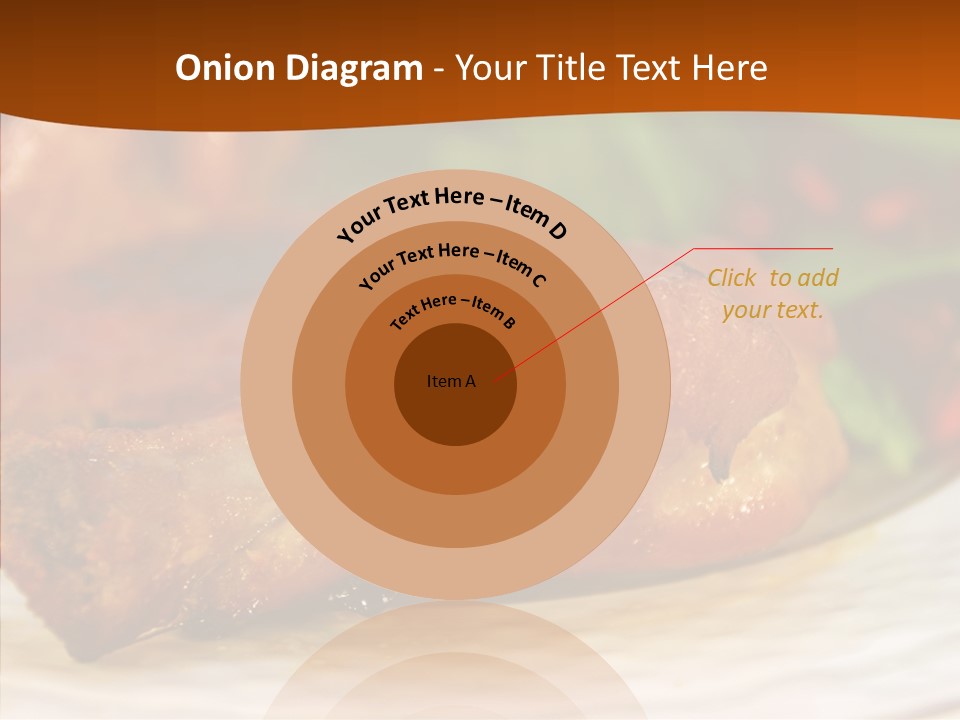 Dinner Entree Nutritional PowerPoint Template