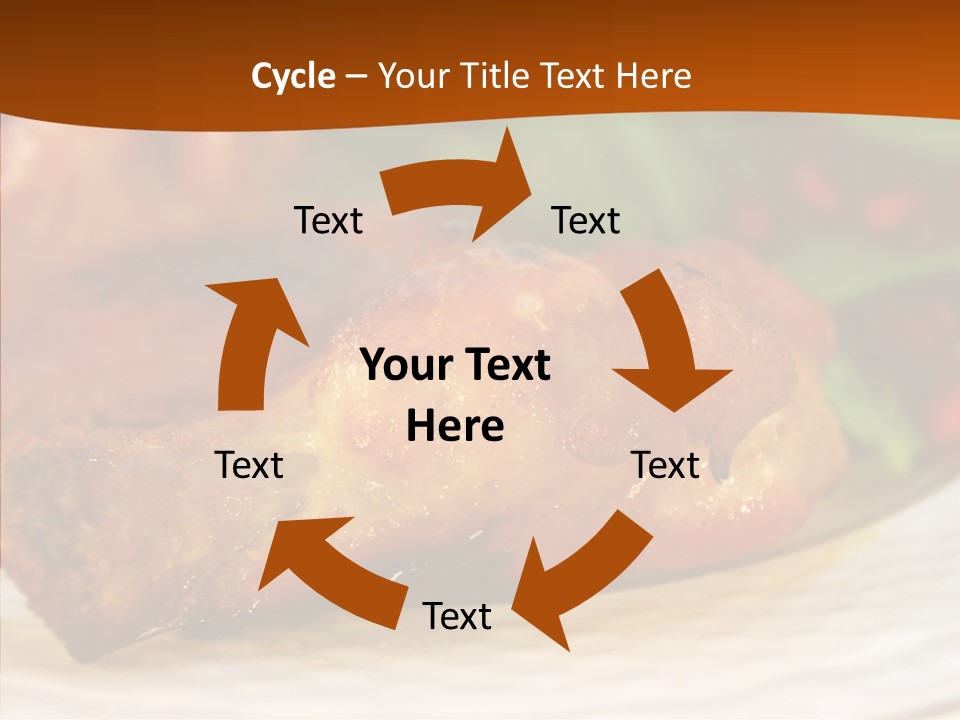 Dinner Entree Nutritional PowerPoint Template