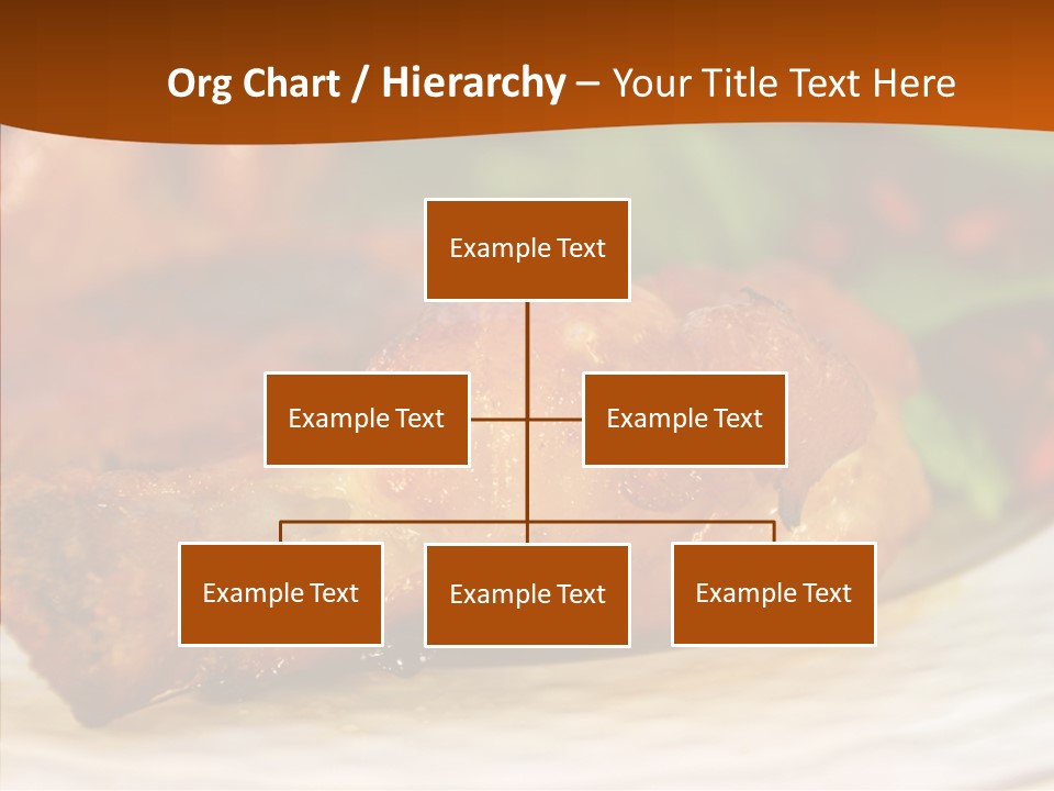 Dinner Entree Nutritional PowerPoint Template