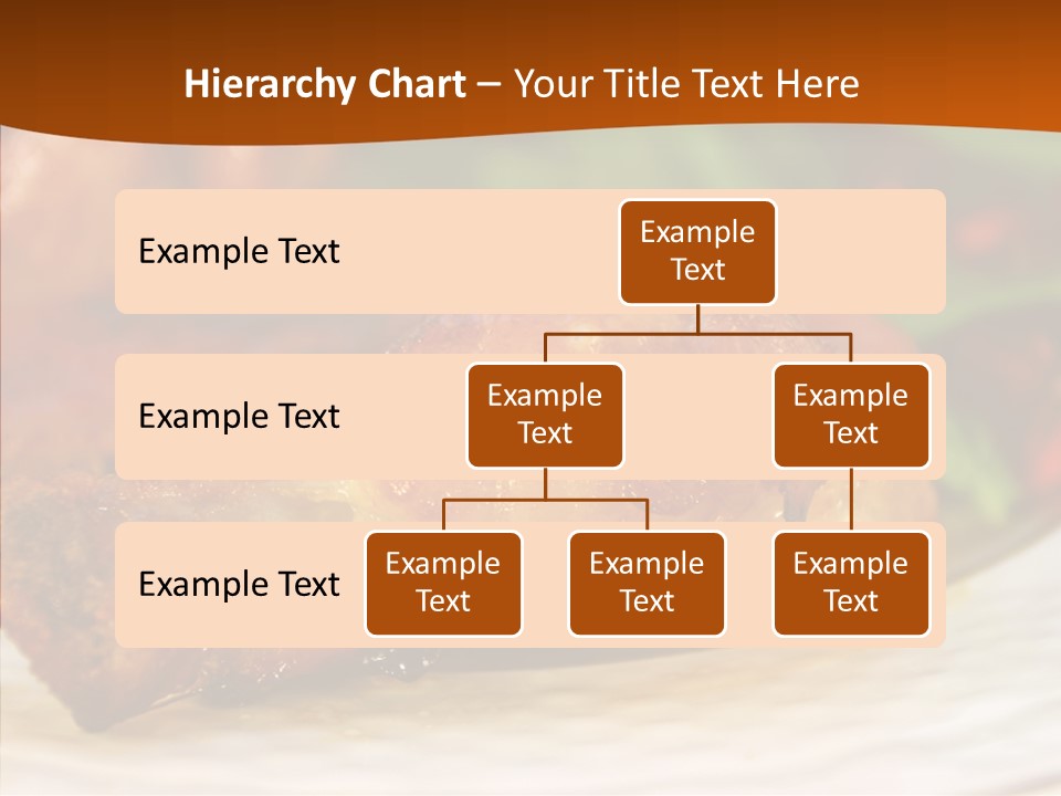 Dinner Entree Nutritional PowerPoint Template