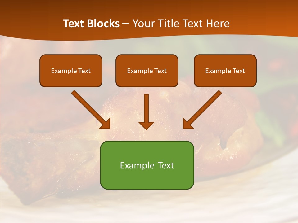 Dinner Entree Nutritional PowerPoint Template