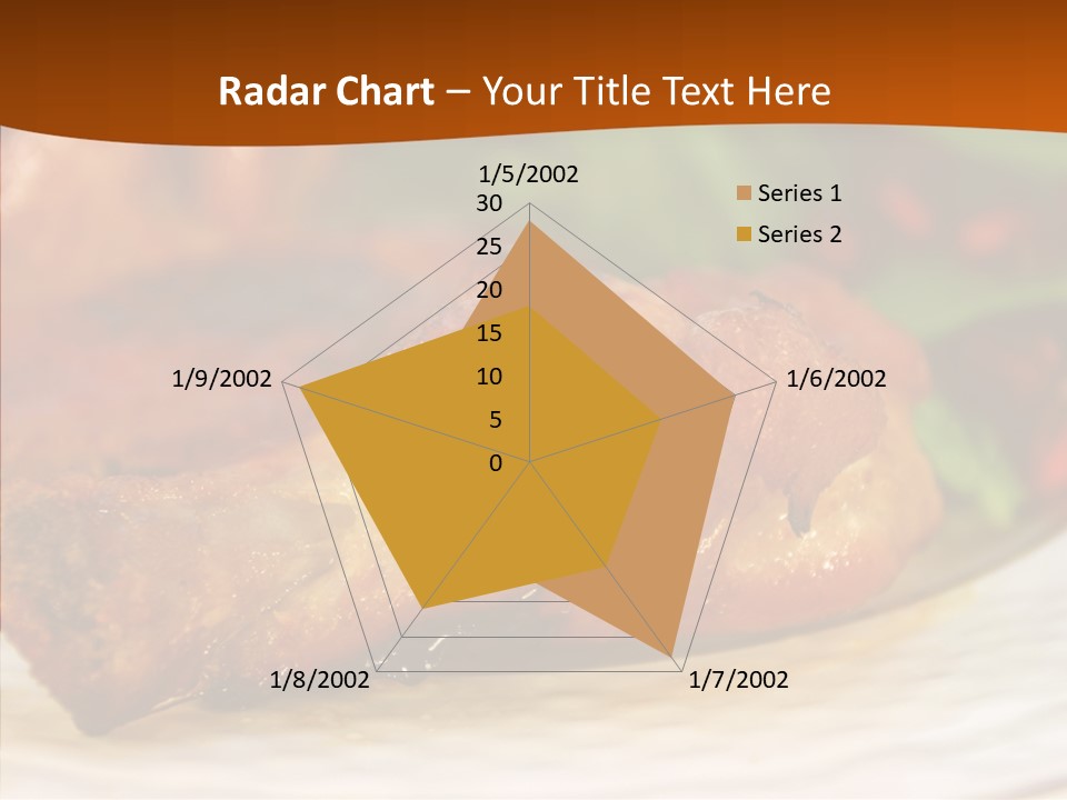 Dinner Entree Nutritional PowerPoint Template