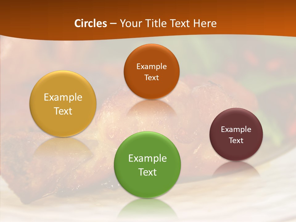 Dinner Entree Nutritional PowerPoint Template