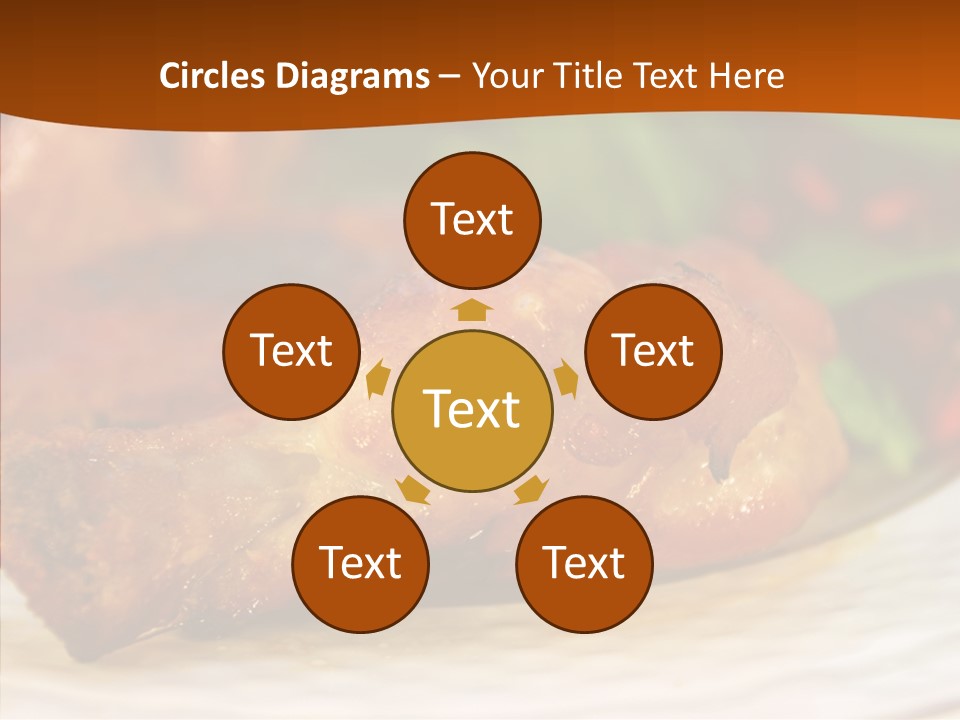 Dinner Entree Nutritional PowerPoint Template