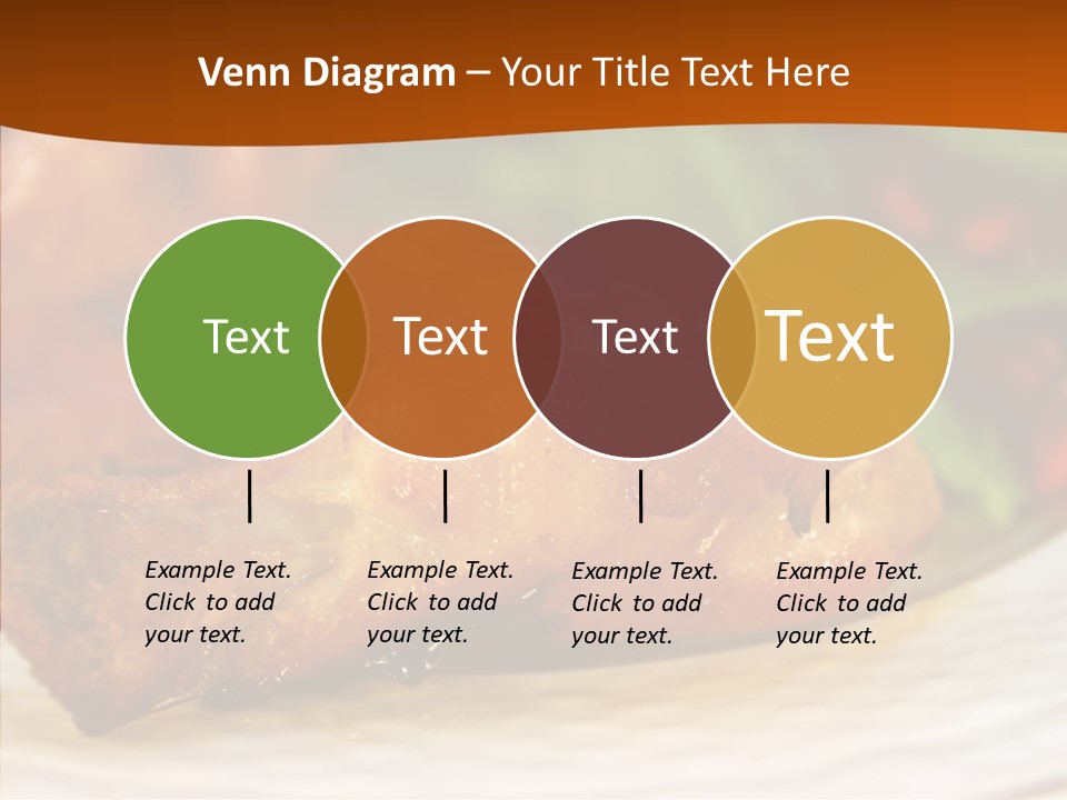 Dinner Entree Nutritional PowerPoint Template