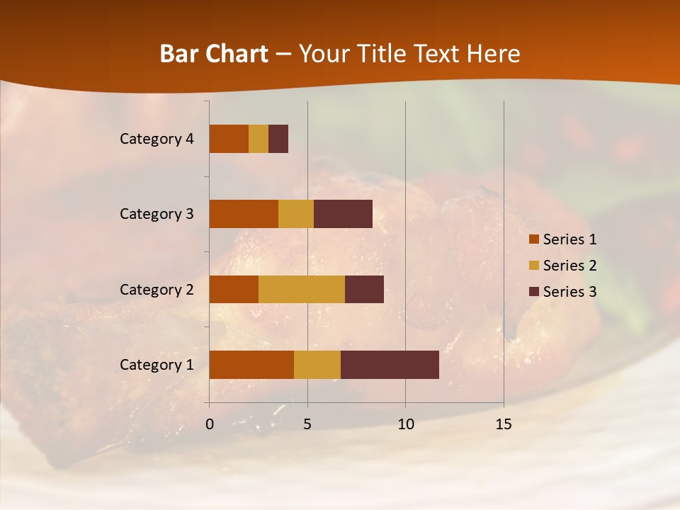 Dinner Entree Nutritional PowerPoint Template