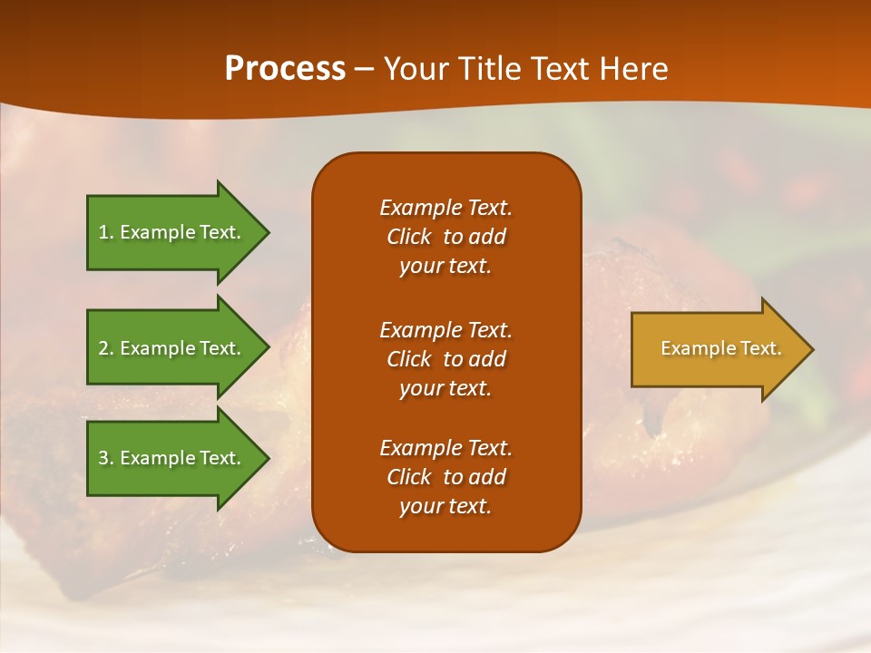 Dinner Entree Nutritional PowerPoint Template