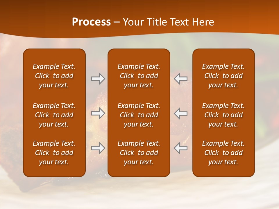 Dinner Entree Nutritional PowerPoint Template