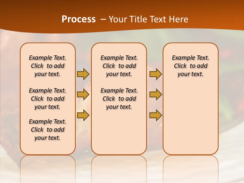 Dinner Entree Nutritional PowerPoint Template