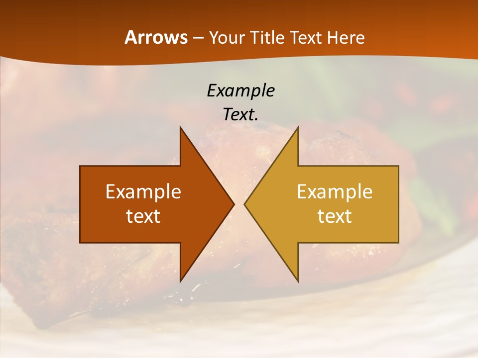Dinner Entree Nutritional PowerPoint Template