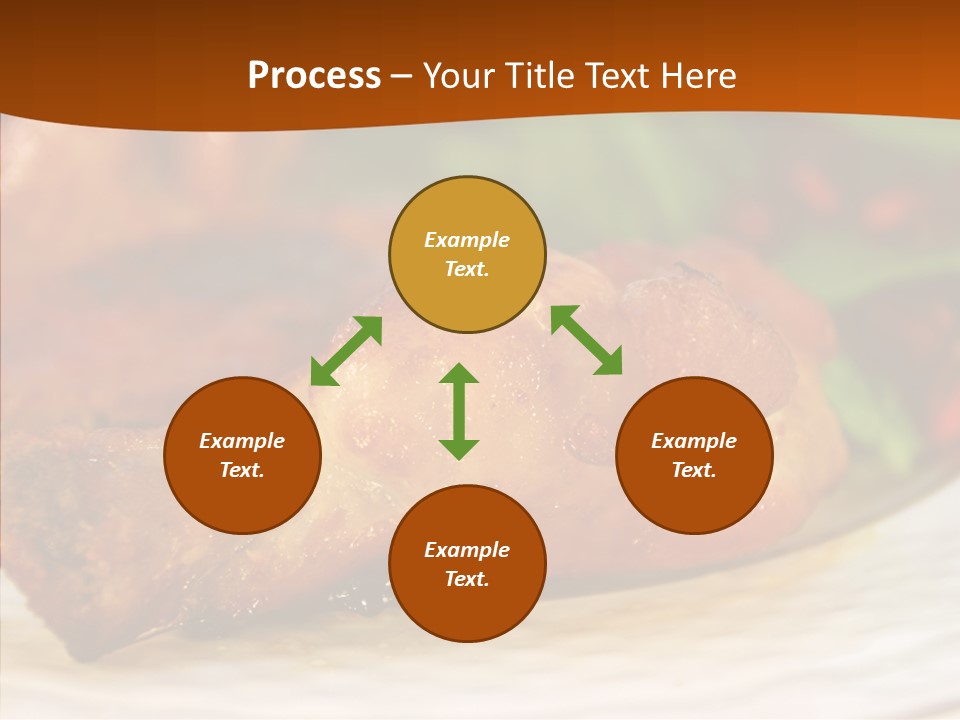 Dinner Entree Nutritional PowerPoint Template