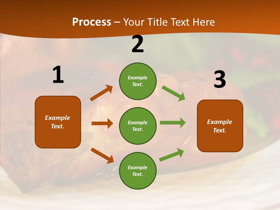 Dinner Entree Nutritional PowerPoint Template