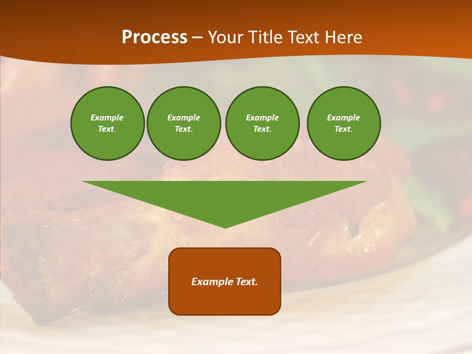 Dinner Entree Nutritional PowerPoint Template