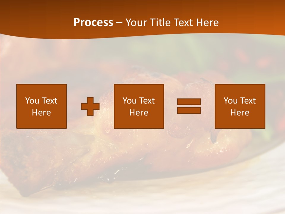 Dinner Entree Nutritional PowerPoint Template