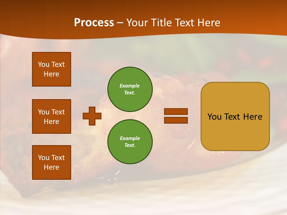 Dinner Entree Nutritional PowerPoint Template