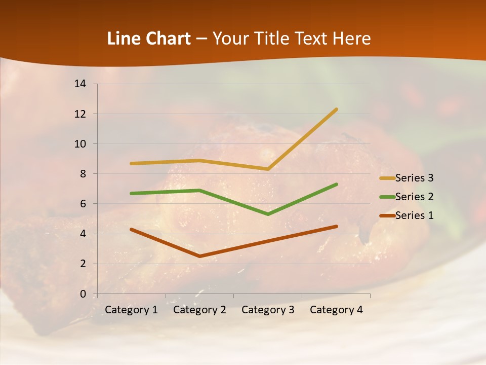 Dinner Entree Nutritional PowerPoint Template