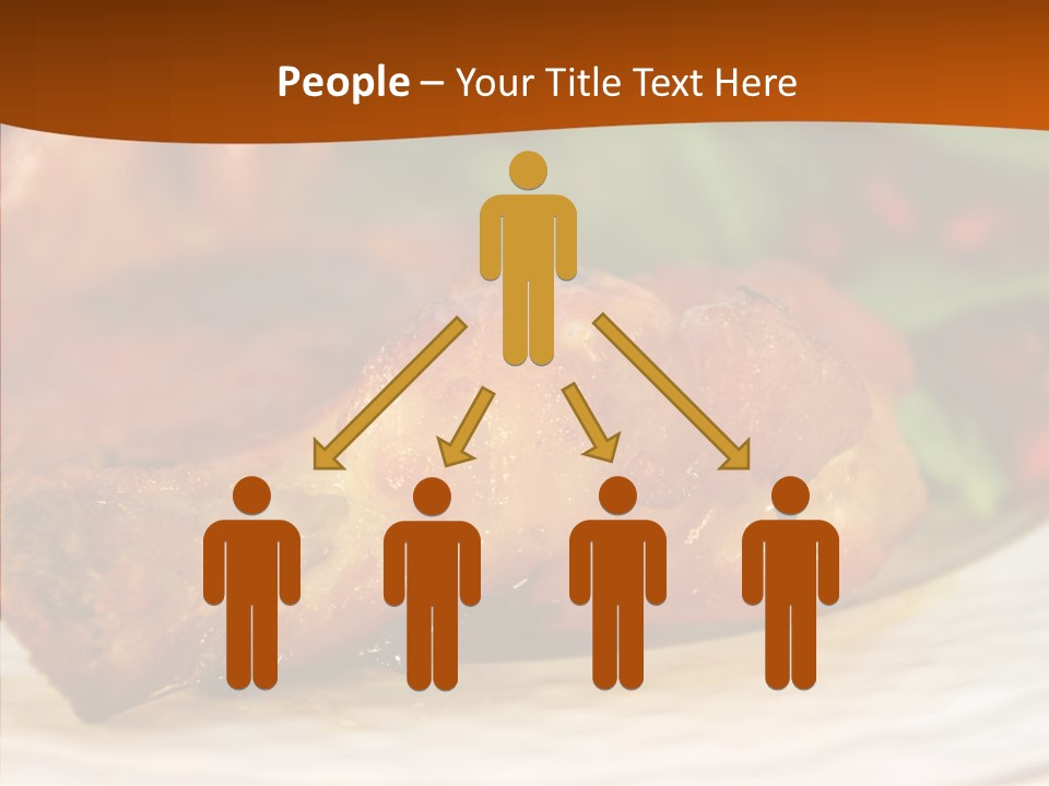 Dinner Entree Nutritional PowerPoint Template