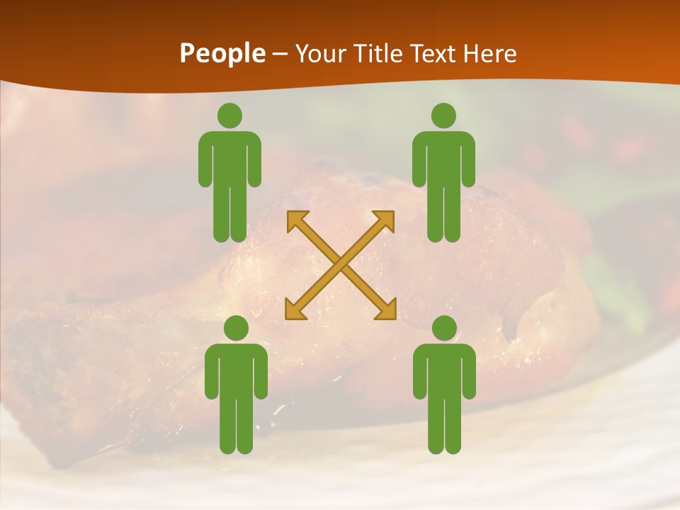 Dinner Entree Nutritional PowerPoint Template