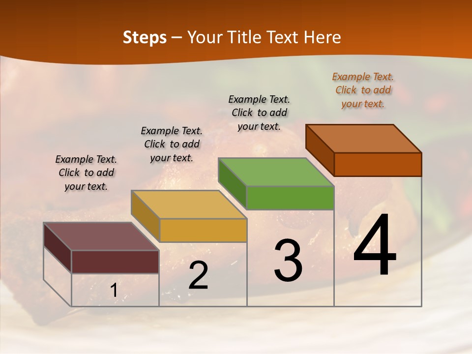 Dinner Entree Nutritional PowerPoint Template
