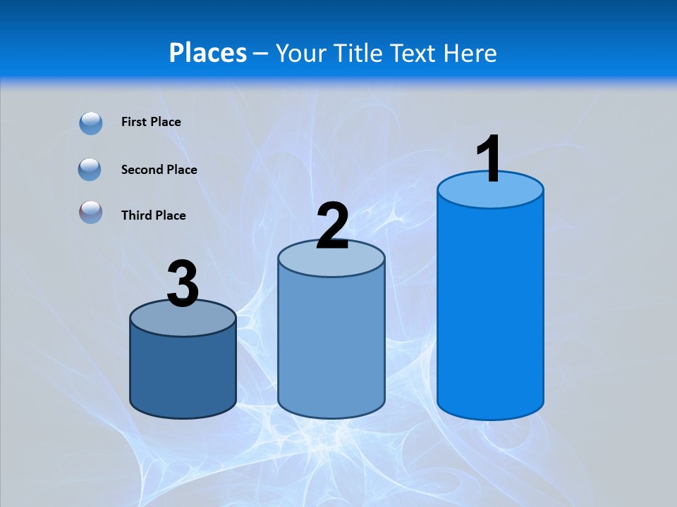 Fairy Smoke Sea PowerPoint Template