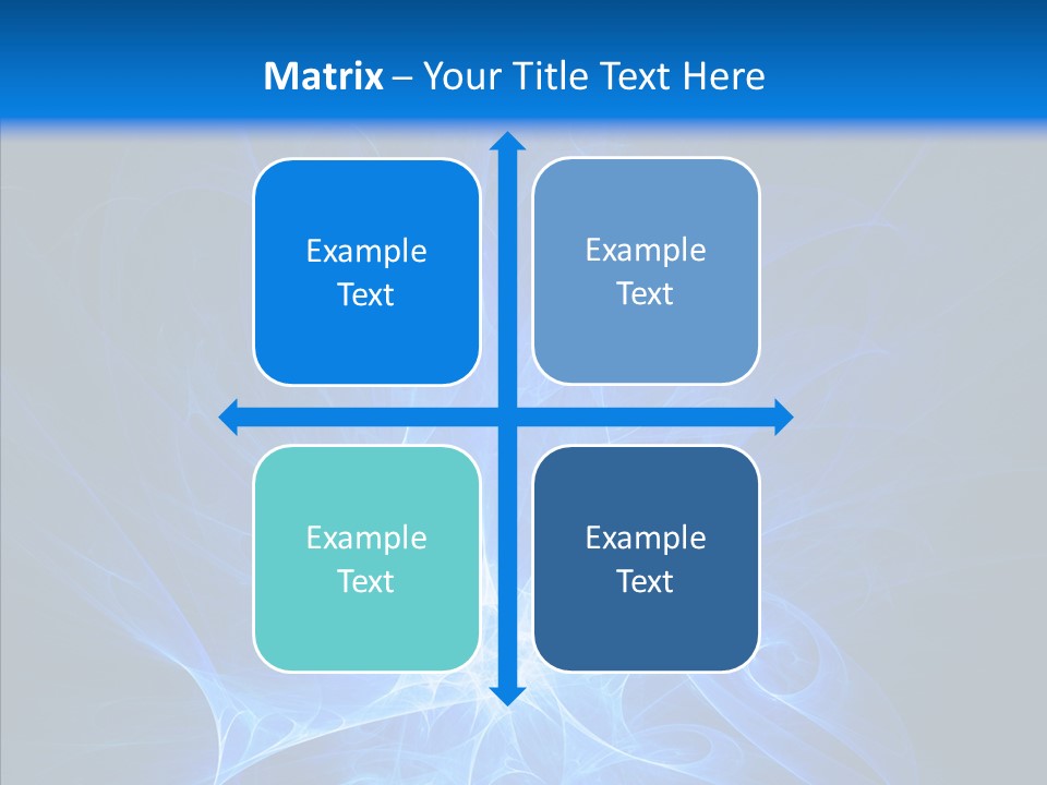 Fairy Smoke Sea PowerPoint Template