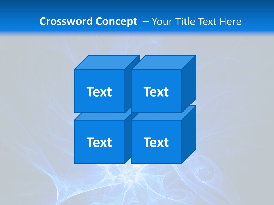 Fairy Smoke Sea PowerPoint Template