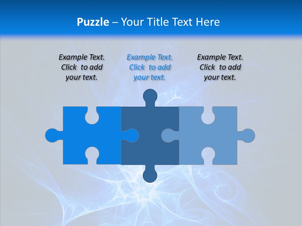 Fairy Smoke Sea PowerPoint Template