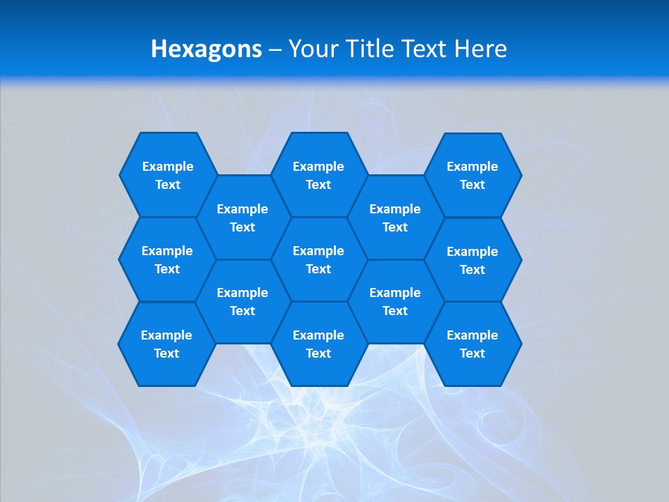 Fairy Smoke Sea PowerPoint Template