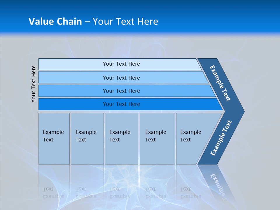 Fairy Smoke Sea PowerPoint Template