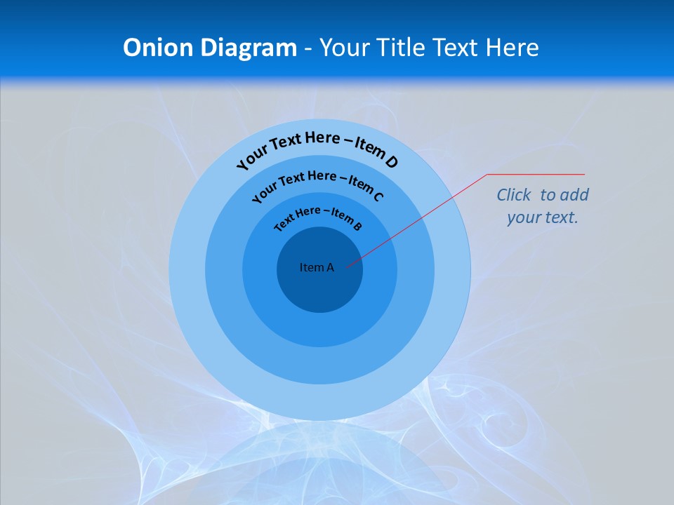 Fairy Smoke Sea PowerPoint Template