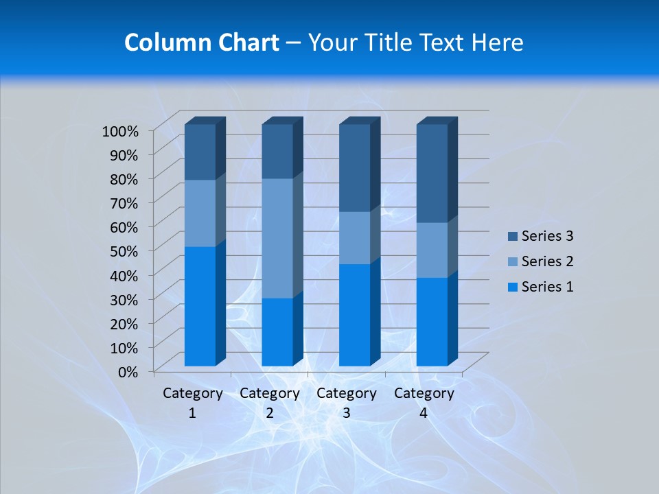 Fairy Smoke Sea PowerPoint Template