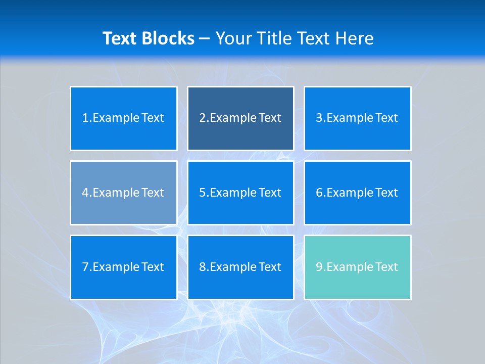 Fairy Smoke Sea PowerPoint Template