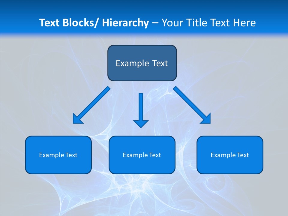 Fairy Smoke Sea PowerPoint Template