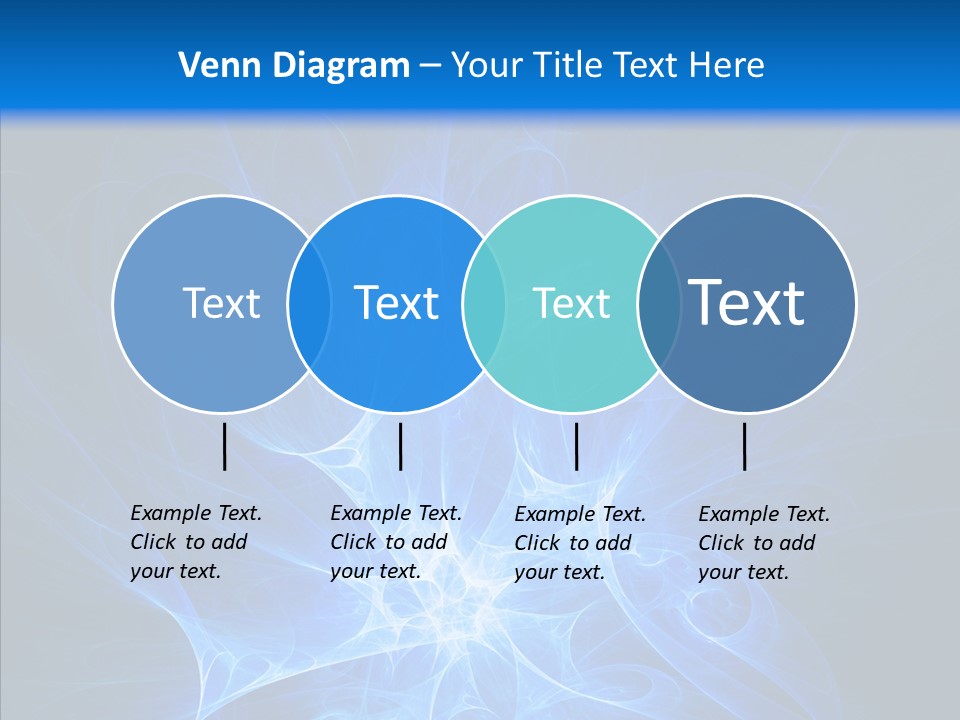 Fairy Smoke Sea PowerPoint Template