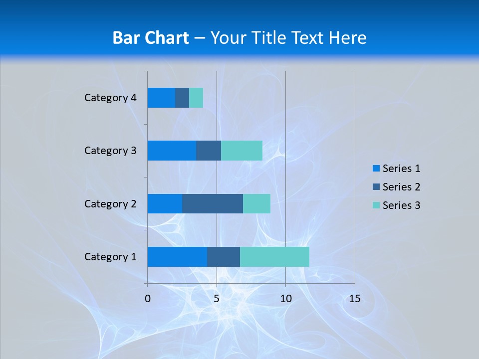 Fairy Smoke Sea PowerPoint Template