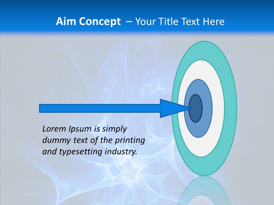 Fairy Smoke Sea PowerPoint Template