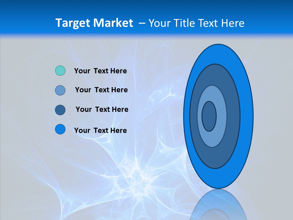 Fairy Smoke Sea PowerPoint Template