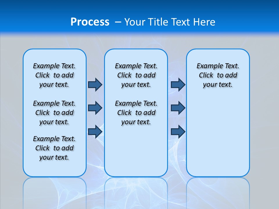 Fairy Smoke Sea PowerPoint Template