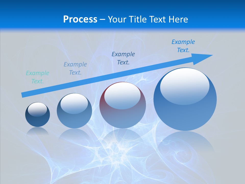 Fairy Smoke Sea PowerPoint Template