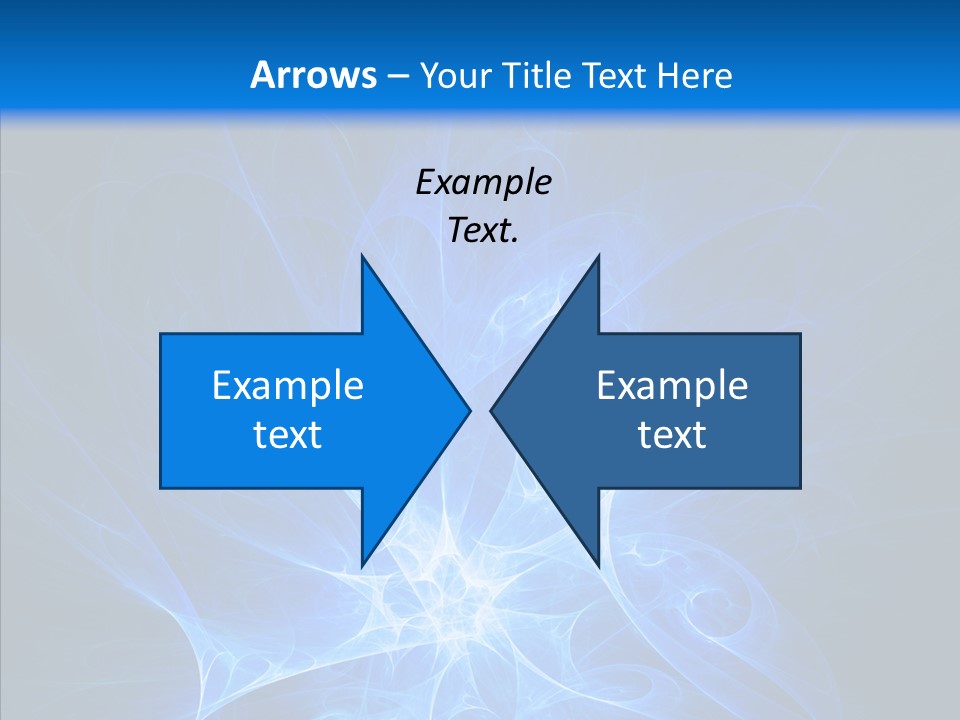 Fairy Smoke Sea PowerPoint Template