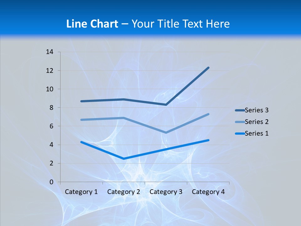 Fairy Smoke Sea PowerPoint Template