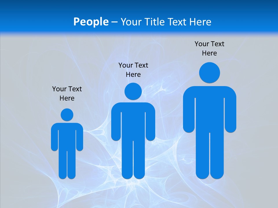 Fairy Smoke Sea PowerPoint Template