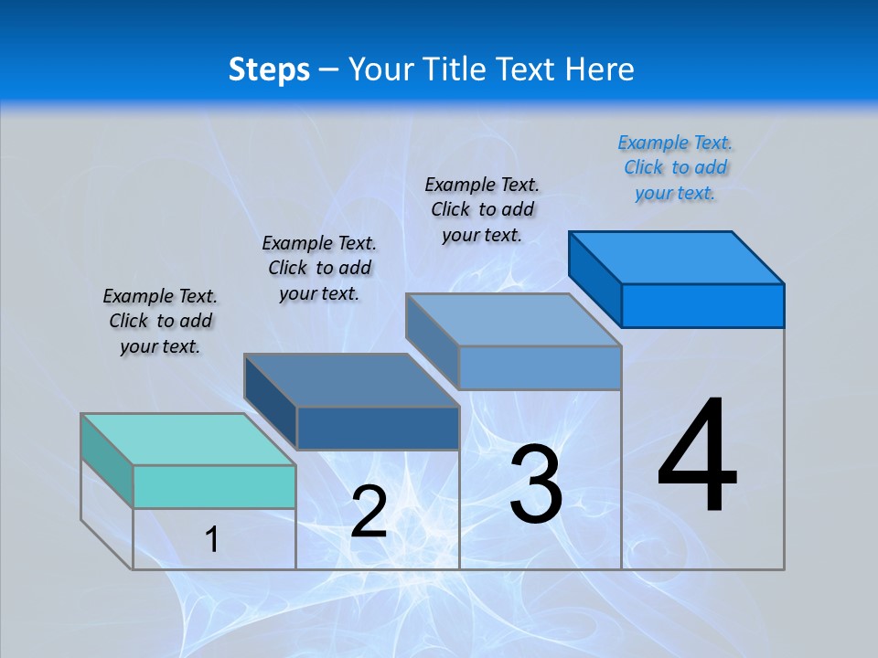 Fairy Smoke Sea PowerPoint Template