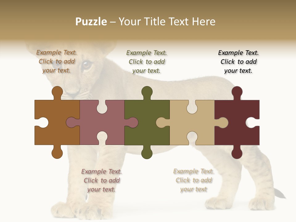 Tail Whisker Shot PowerPoint Template