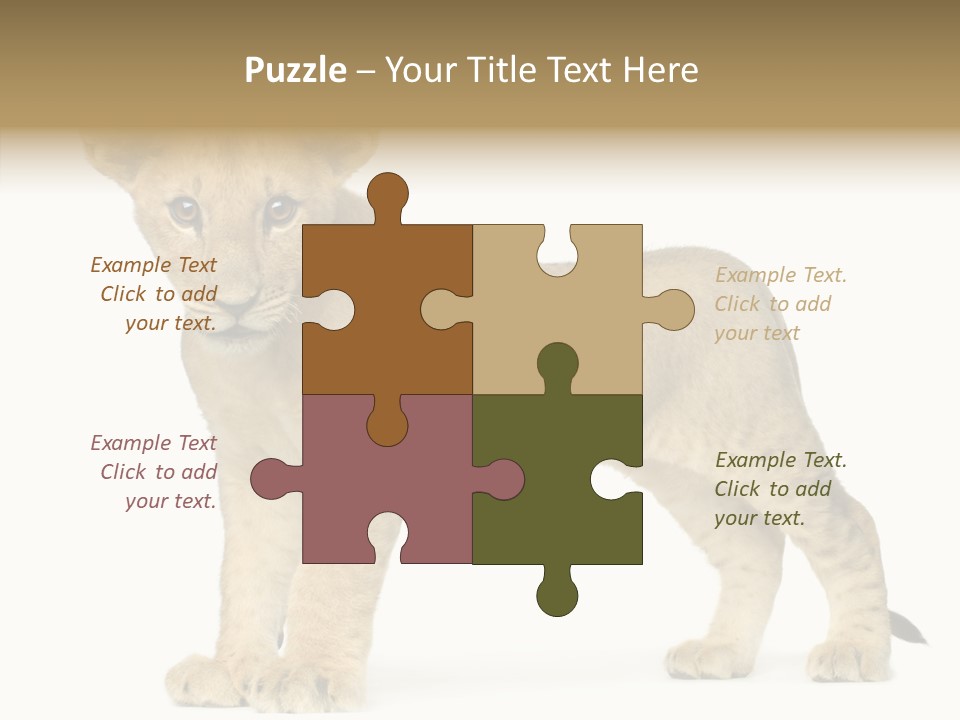 Tail Whisker Shot PowerPoint Template